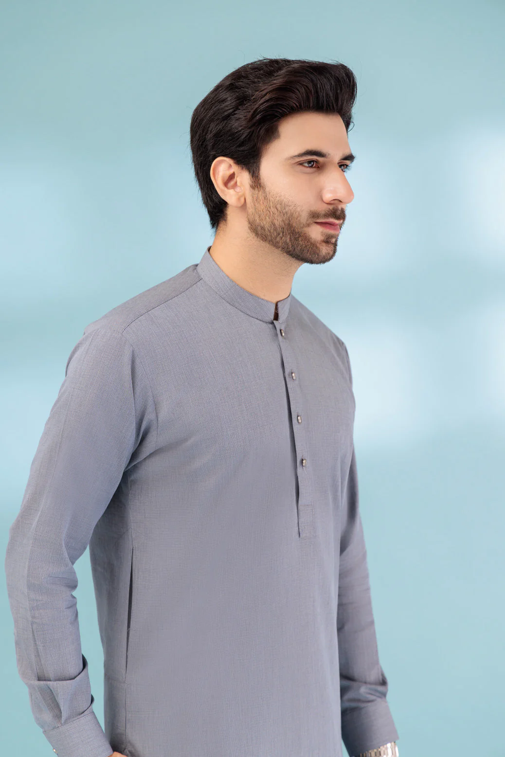 CAVIAR-BLENDED-KURTA PAJAMA TROUSER - (KSB23-013) - Image 3