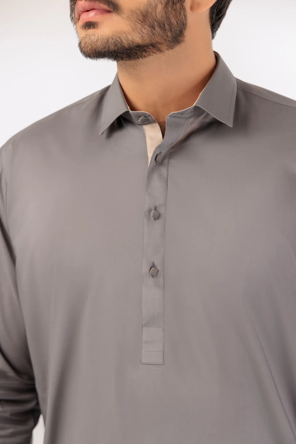 CEMENT-COTTON-SHALWAR SUIT - (GSSR24-024) - Image 2