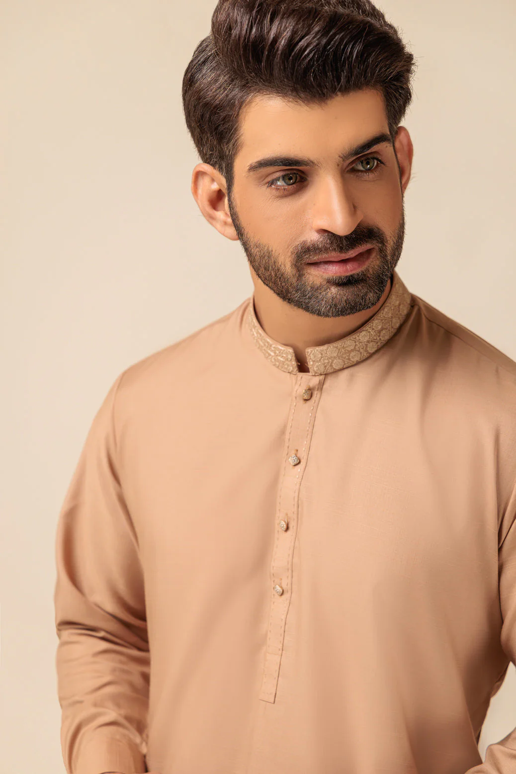 CHAI TEA-BLENDED-KURTA SHALWAR - (KSRW23-036) - Image 4