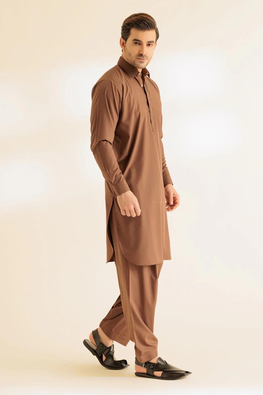 CHOCO-BLENDED-SHALWAR SUIT - (GSSS24-014) - Image 3