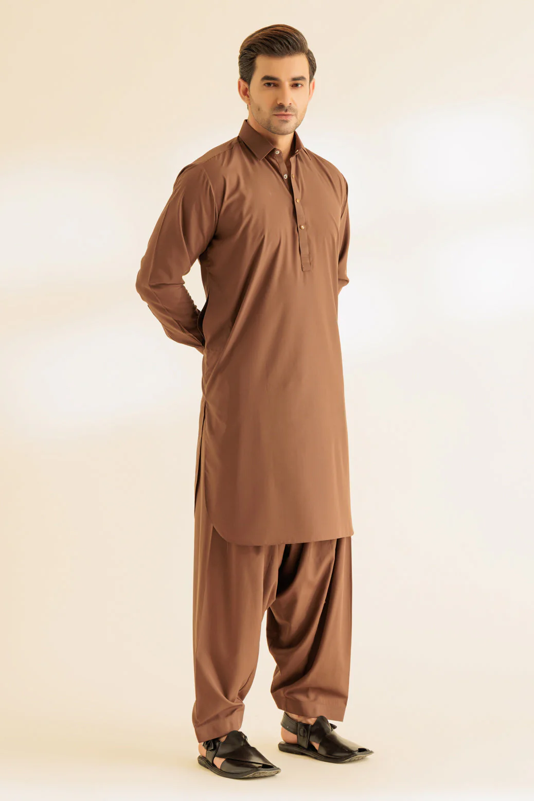 CHOCO-BLENDED-SHALWAR SUIT - (GSSS24-014) - Image 4