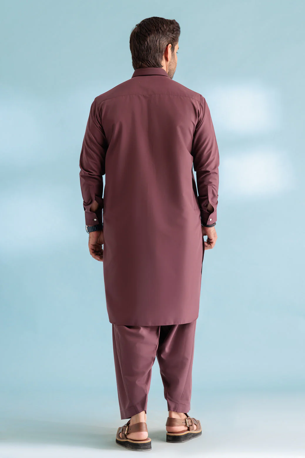 CHOCO-BLENDED-SHALWAR SUIT - (GSSW23-042) - Image 4