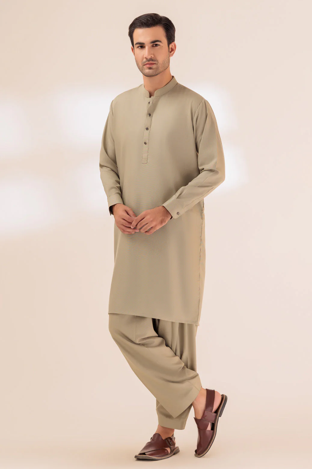 CLAY-BLENDED-SHALWAR SUIT - (GSBW23-040) - Image 4