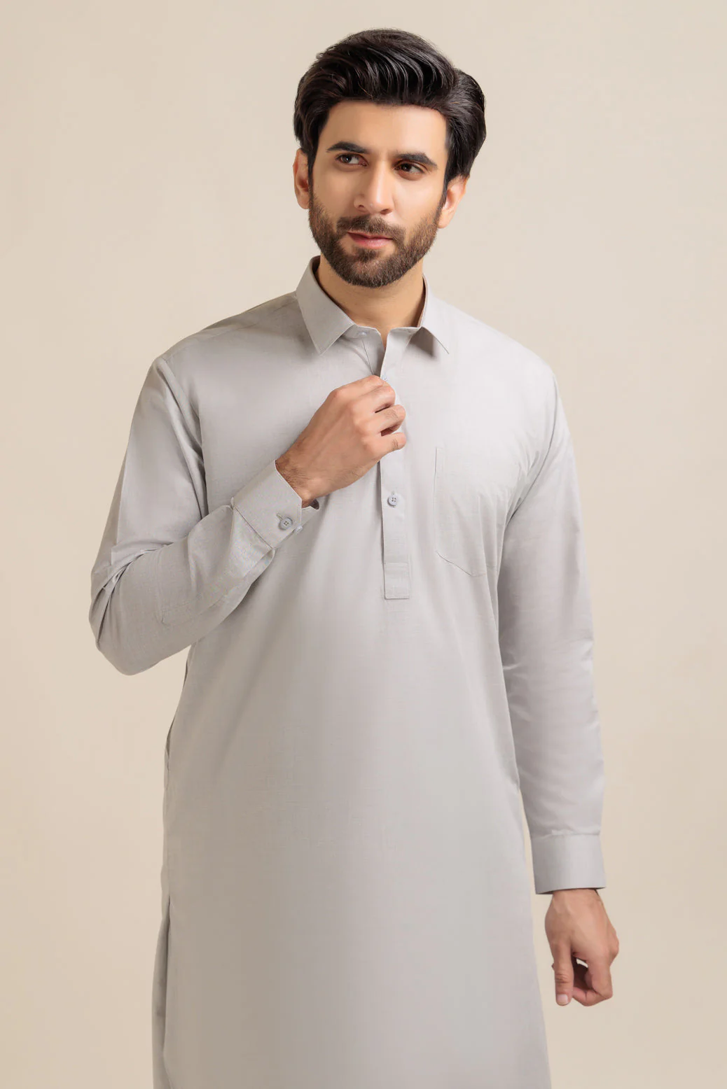 CLAY-YARN DYED-SHALWAR SUIT - (GSSB23-003) - Image 3