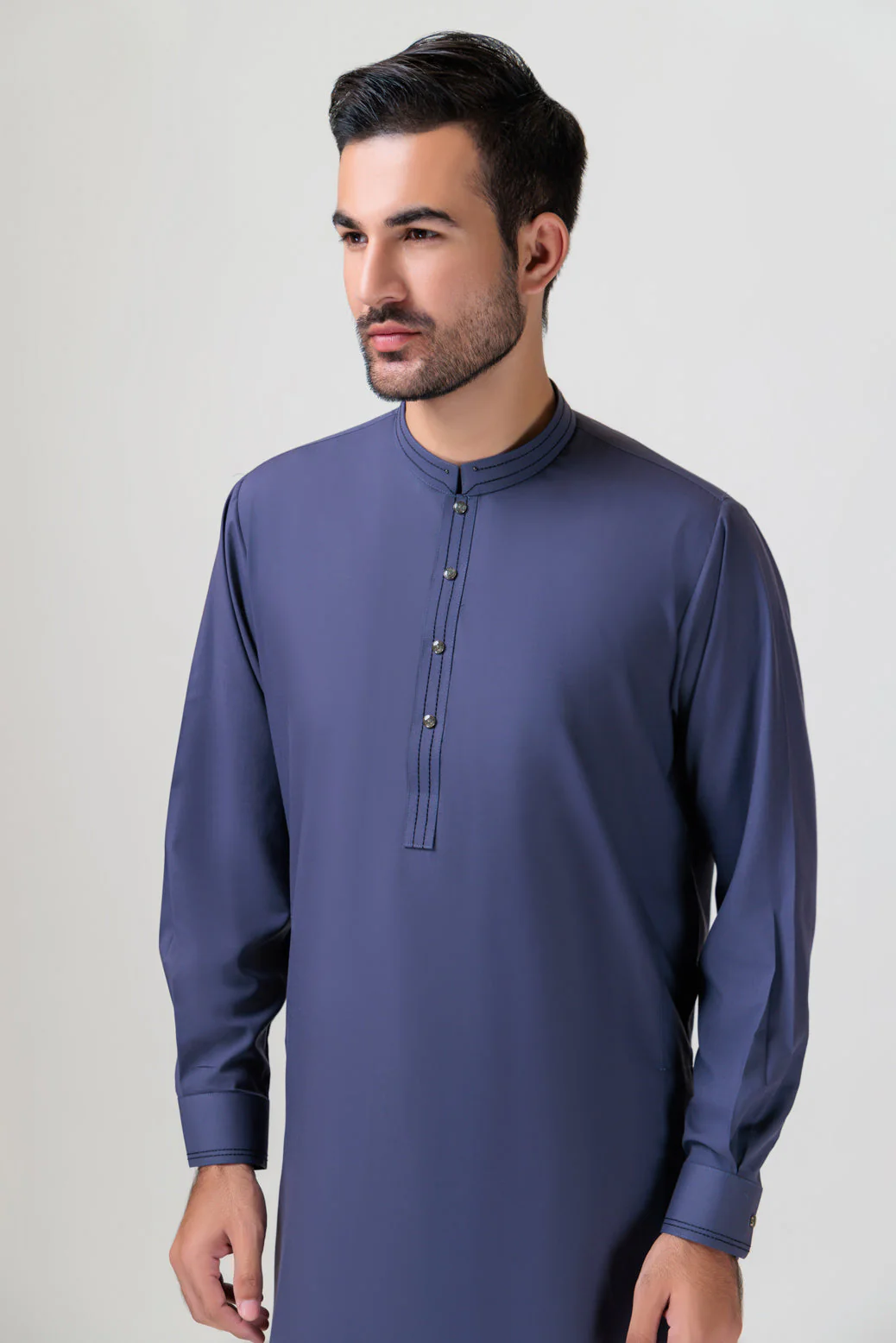 COAL-BLENDED-KURTA SHALWAR - (KSRB23-033) - Image 2