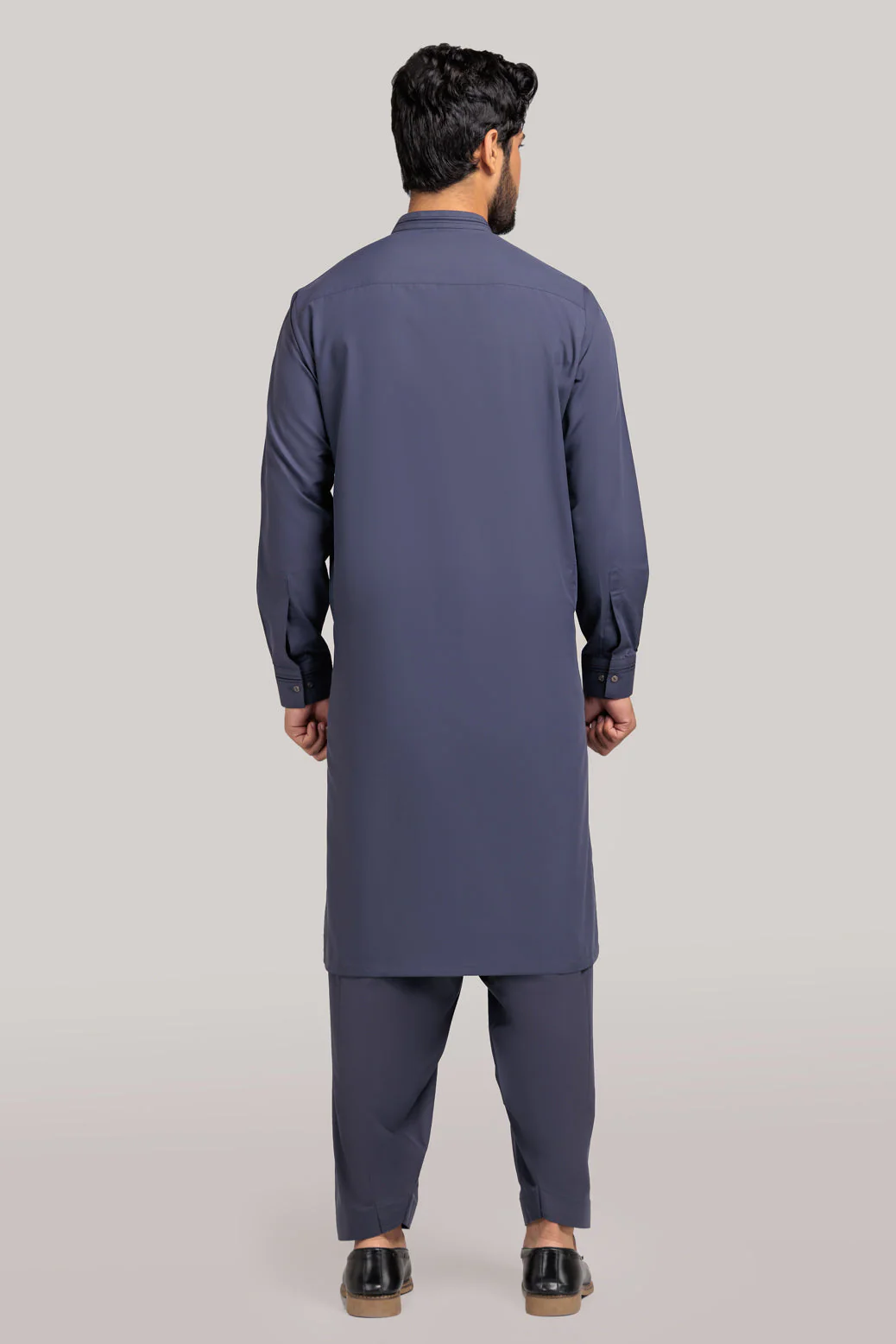 COAL-BLENDED-KURTA SHALWAR (KSRS23-020) - Image 5
