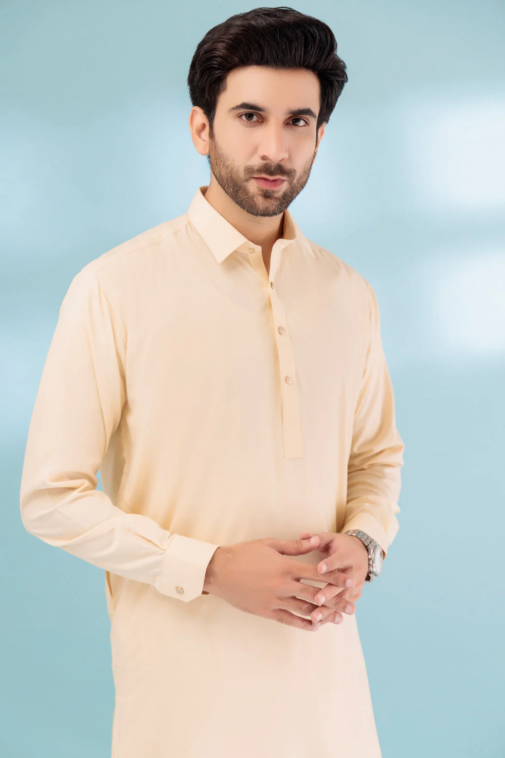 CORN-BLENDED-SHALWAR SUIT - (GSSB23-023) - Image 2