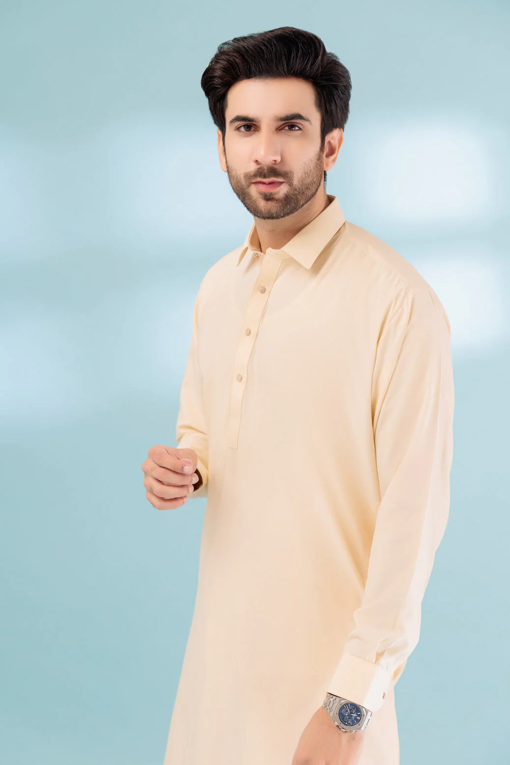 CORN-BLENDED-SHALWAR SUIT - (GSSB23-023) - Image 4