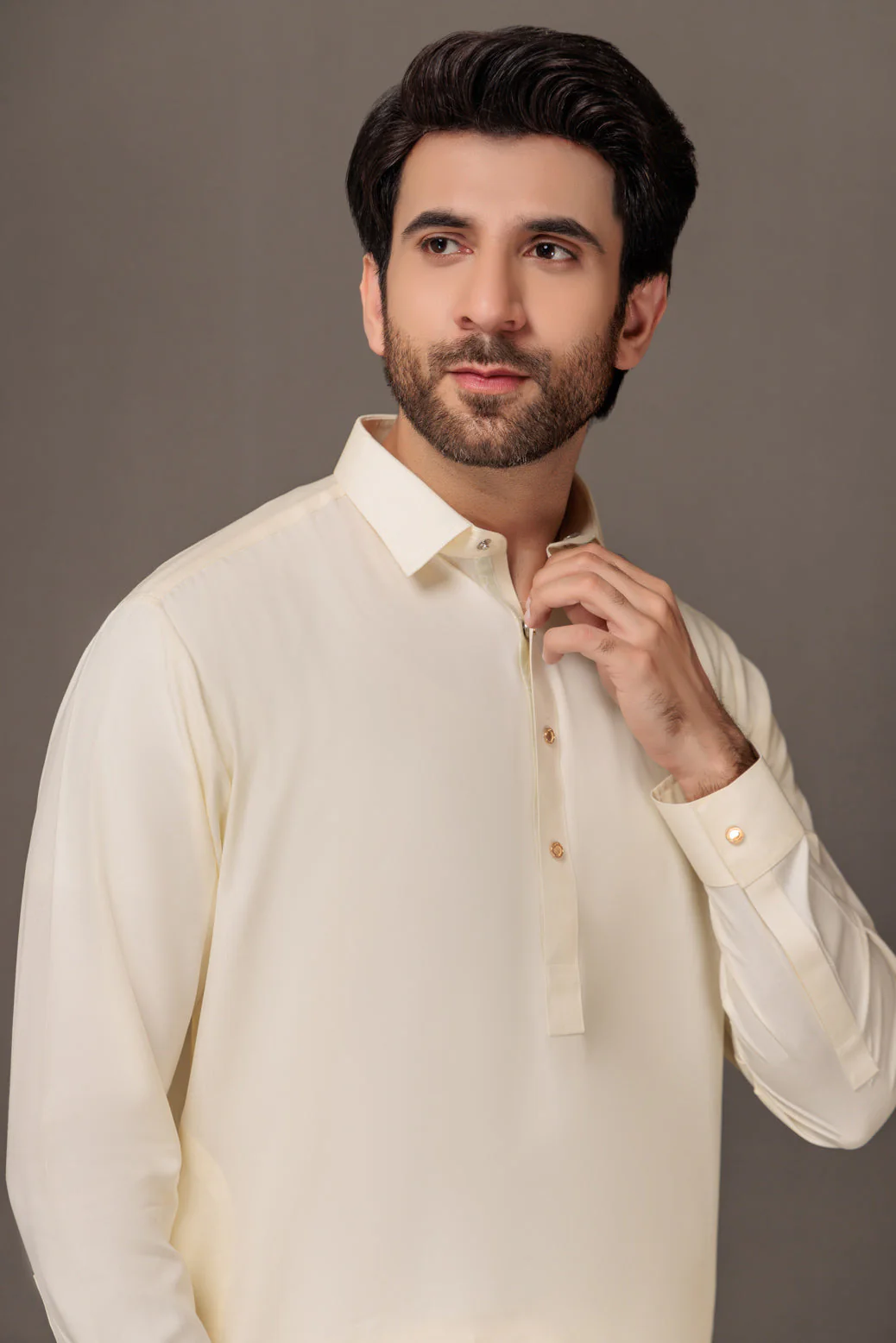 CREAM-BLENDED-SHALWAR SUIT - (GSSW23-089) - Image 2