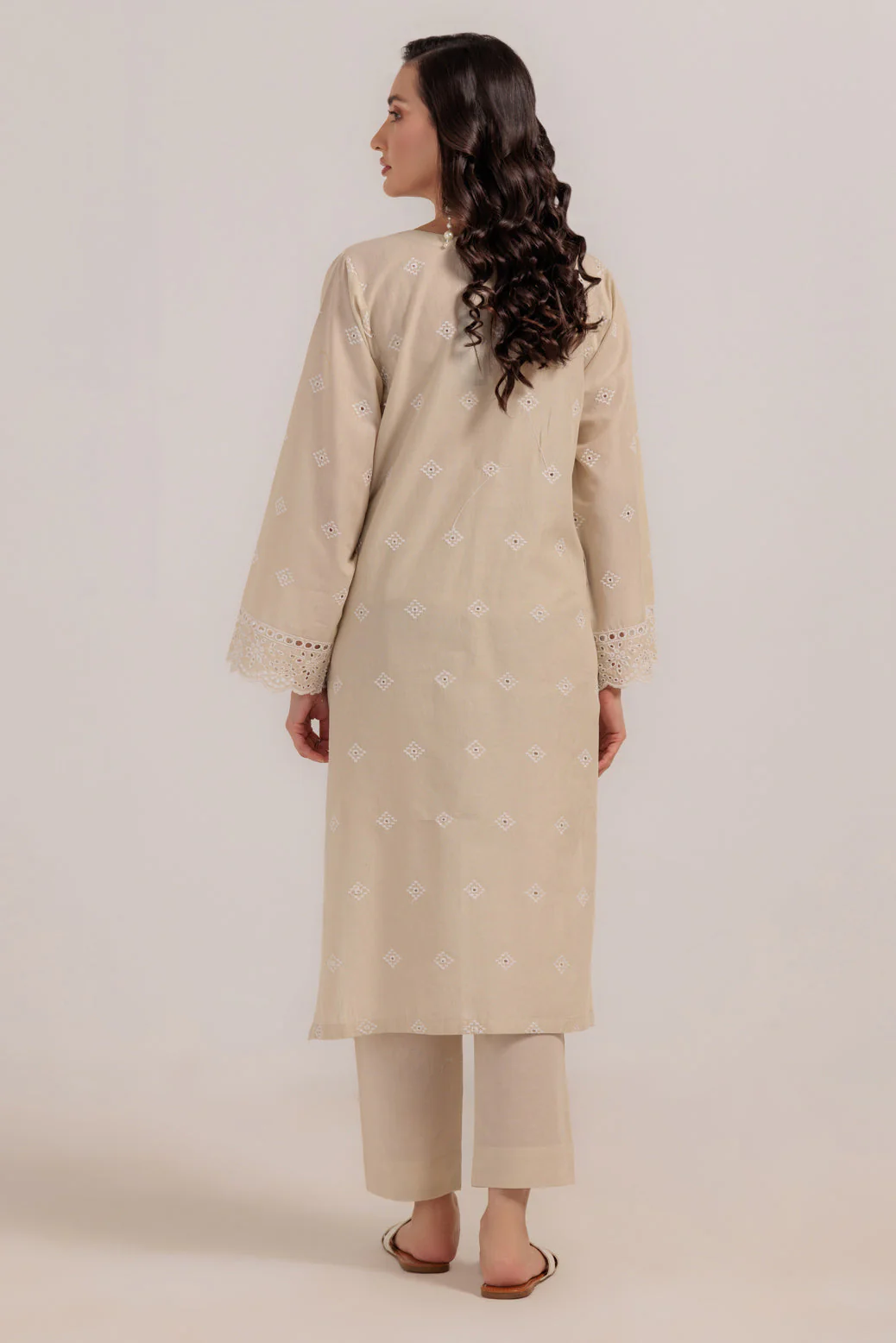 CREAM-CAMBRIC-2 PIECE (BS2242P09) - Image 2
