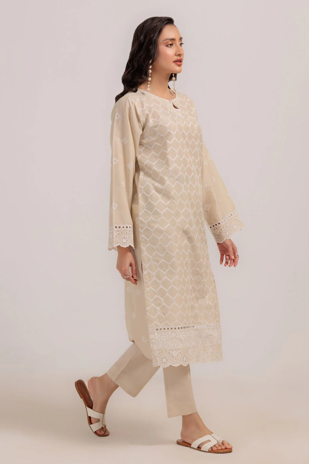 CREAM-CAMBRIC-2 PIECE (BS2242P09) - Image 3