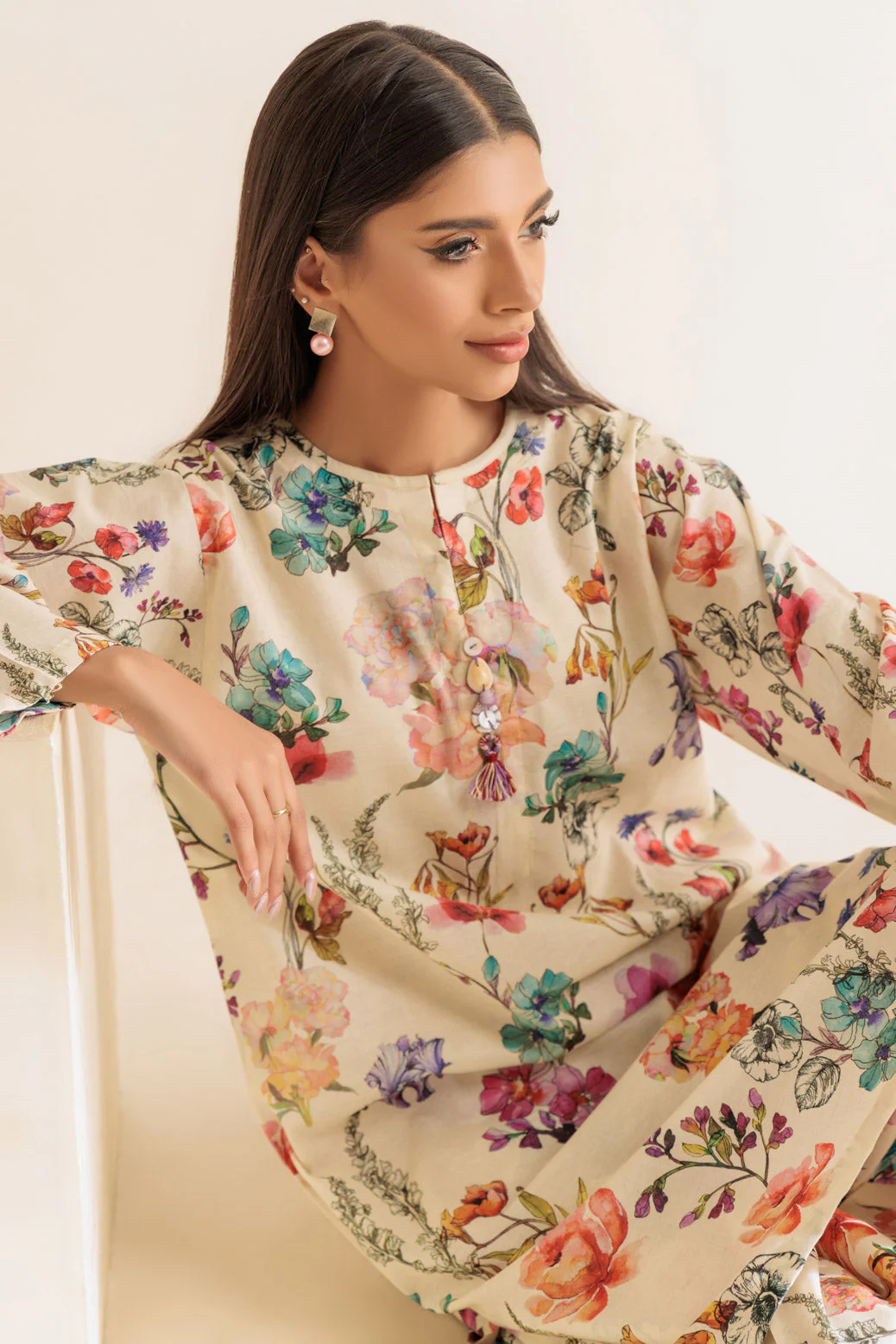 CREAM-CAMBRIC-2 PIECE (SS2242P49) - Image 4