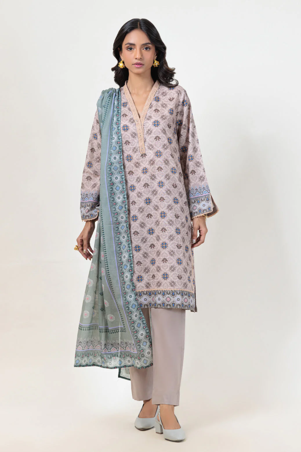 CREAM-CAMBRIC-3 PIECE (WS2243P10) - Image 4