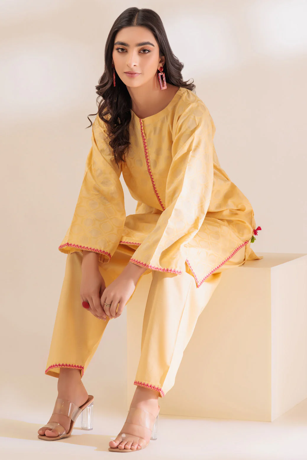 CREAM-LAWN-2 PIECE (SRLS232P24) - Image 4