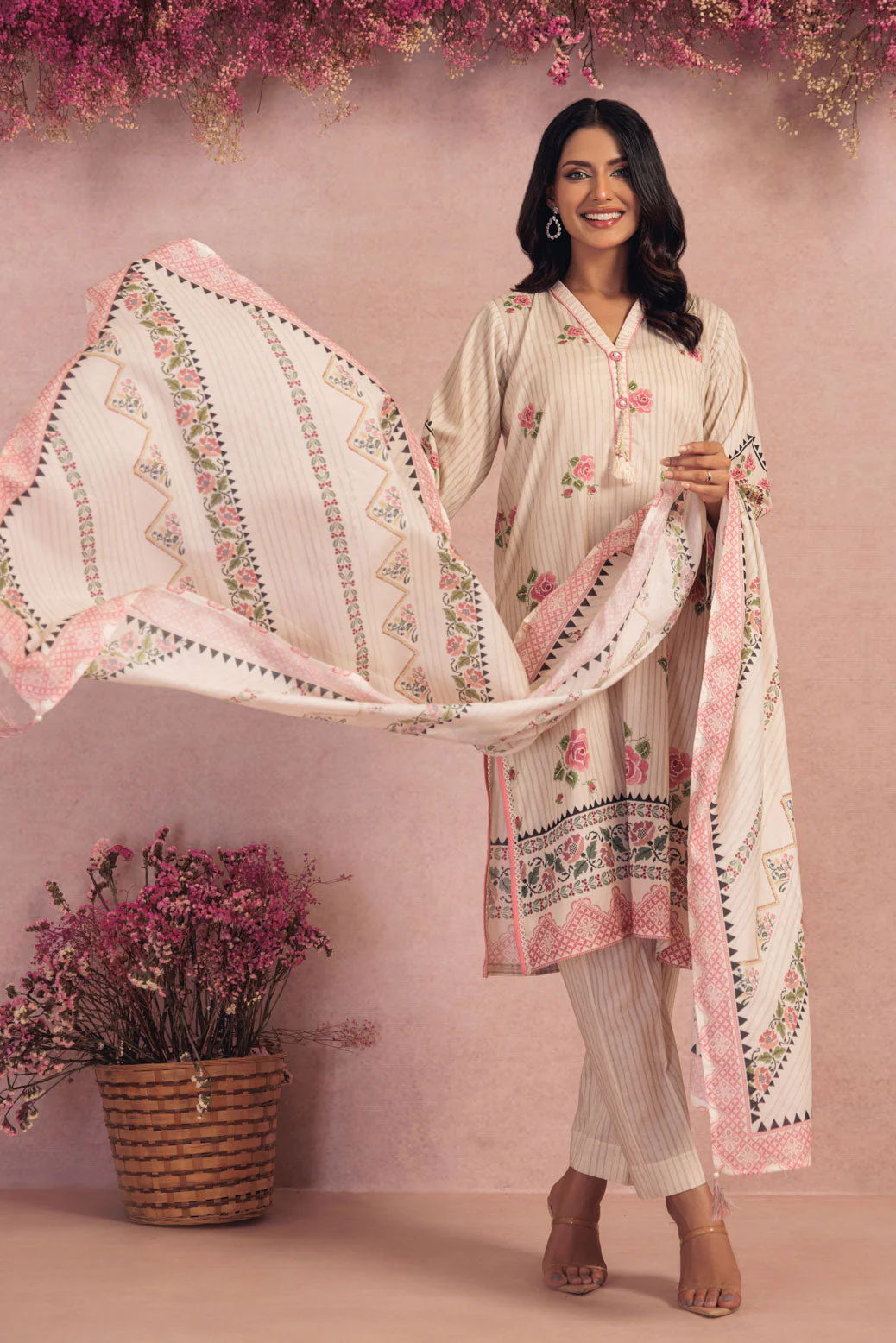 CREAM-LAWN-3 PIECE (BPS6243P14) - Image 3