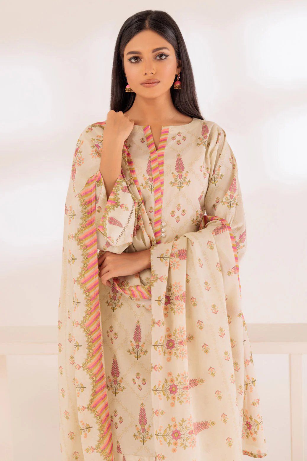 CREAM-LAWN-3 PIECE (BSSS233P07) - Image 5