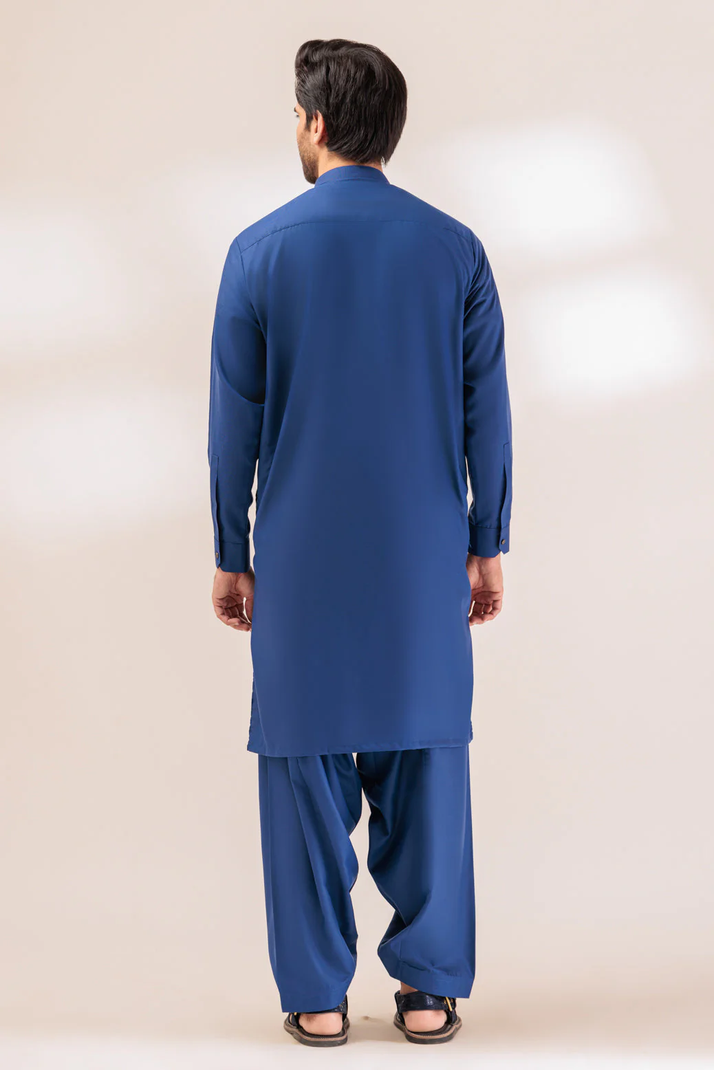 D-BLUE-BLENDED-SHALWAR SUIT - (GSBW23-035) - Image 4