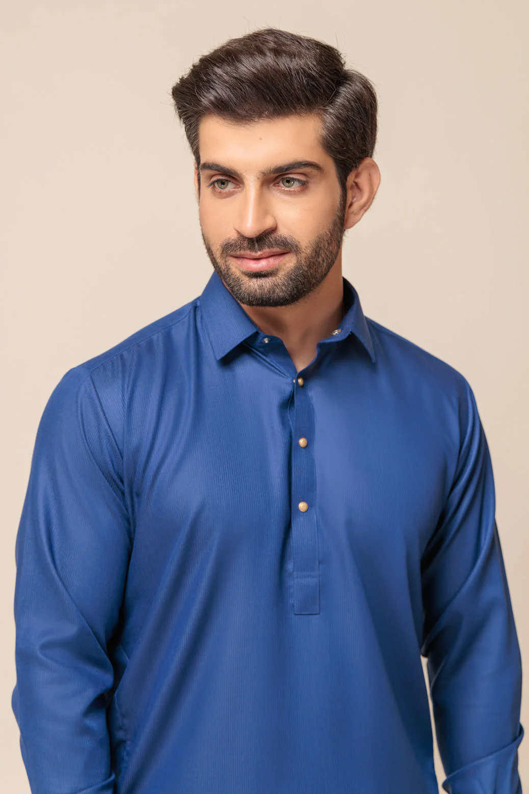 D-BLUE-BLENDED-SHALWAR SUIT - (GSSW23-086) - Image 2