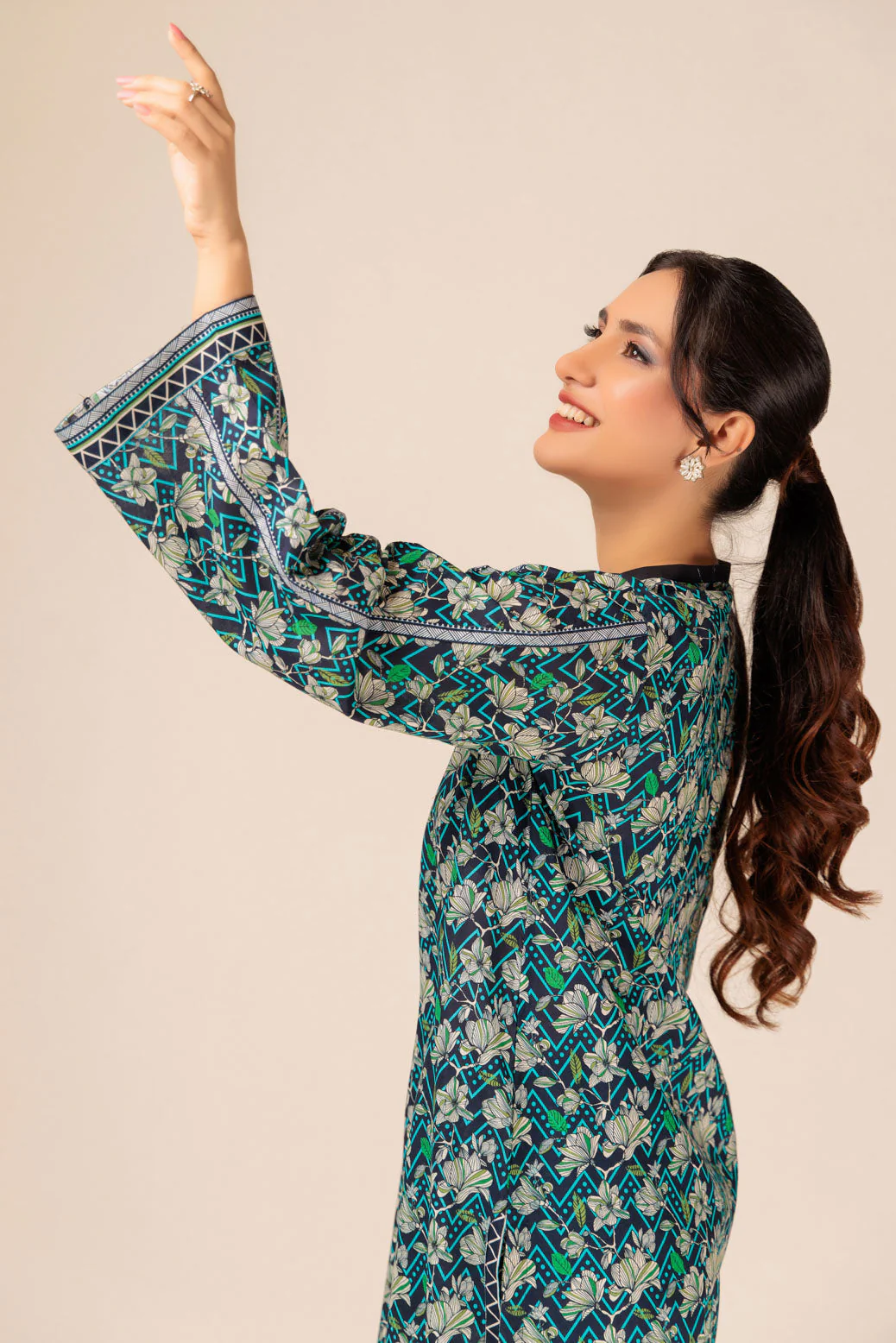 D-BLUE-CAMBRIC-2 PIECE (BSAS232P25) - Image 2