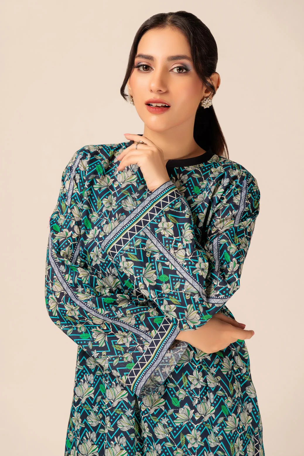 D-BLUE-CAMBRIC-2 PIECE (BSAS232P25) - Image 4
