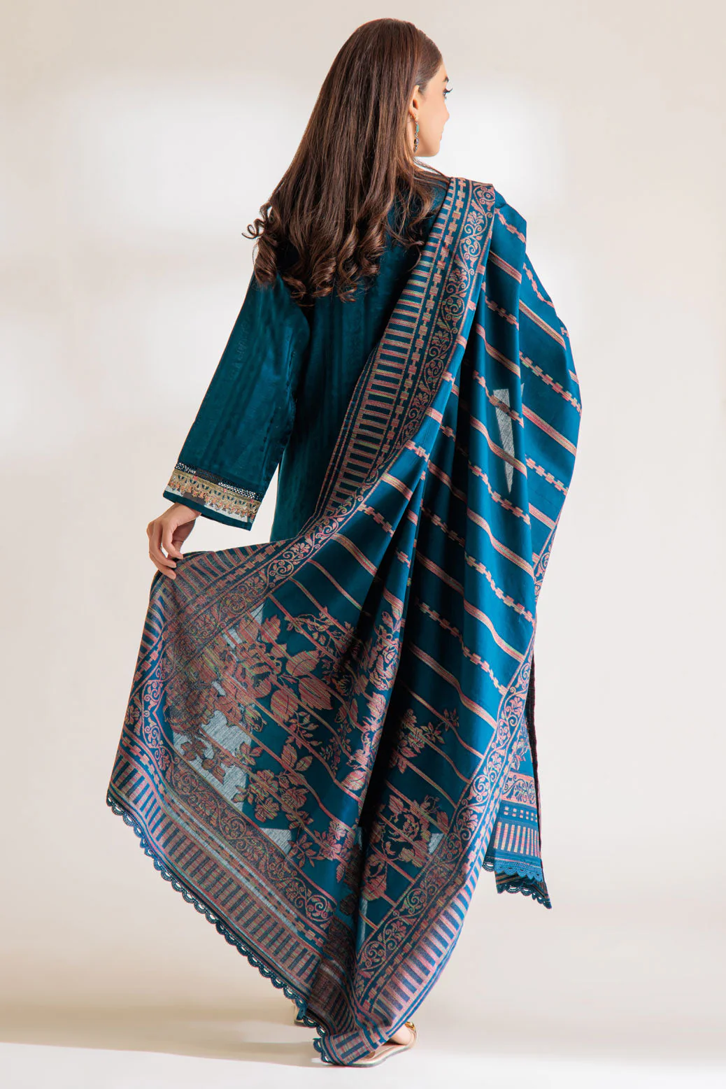 D-BLUE-JACQUARD-3 PIECE (WS2233P07) - Image 5