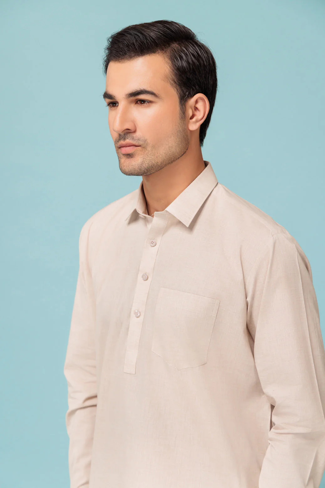 D-BLUE-YARN DYED-SHALWAR SUIT - (GSSB23-004) - Image 4