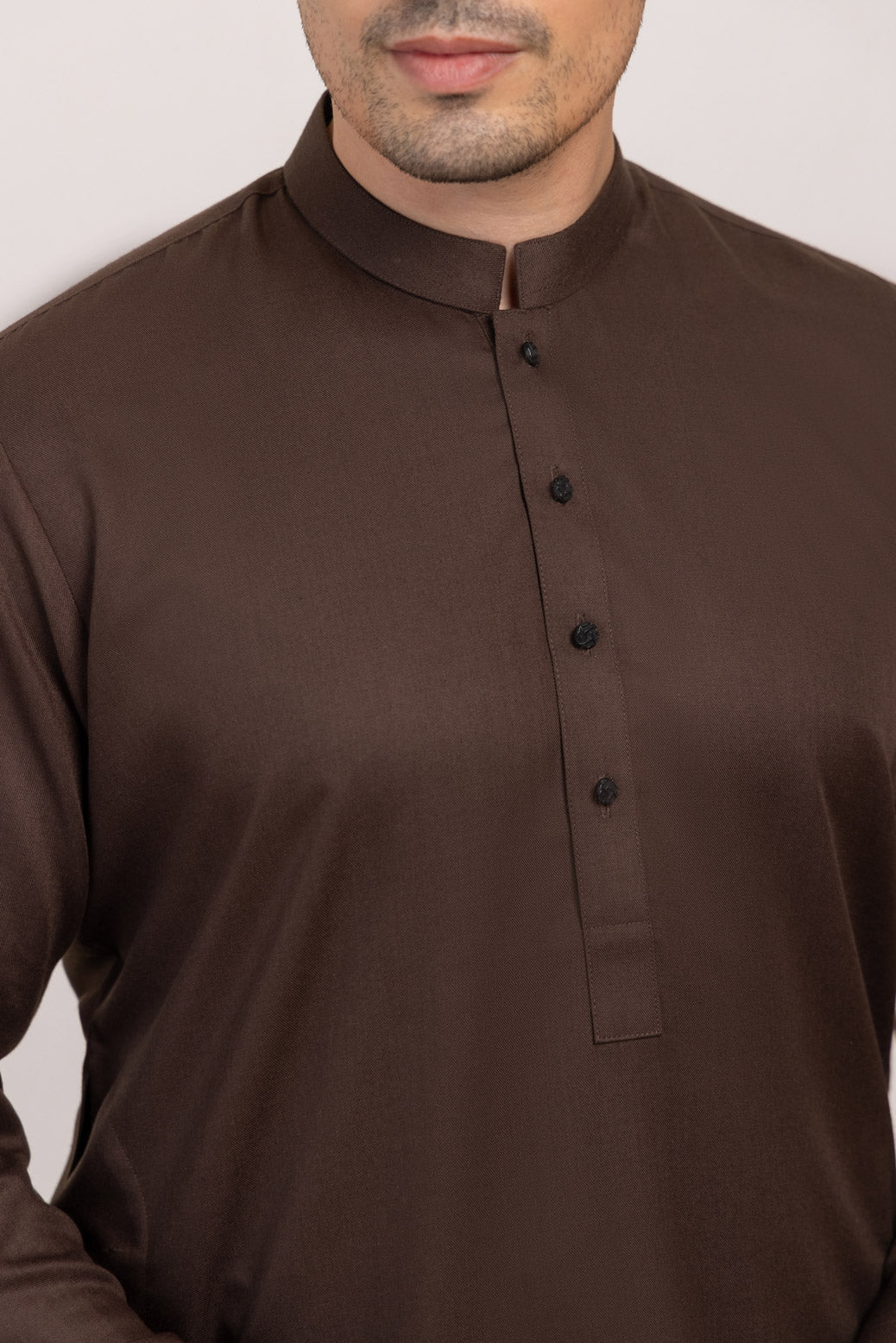 D-BROWN-BLENDED-SHALWAR SUIT  - (GSBW24-015) - Image 2