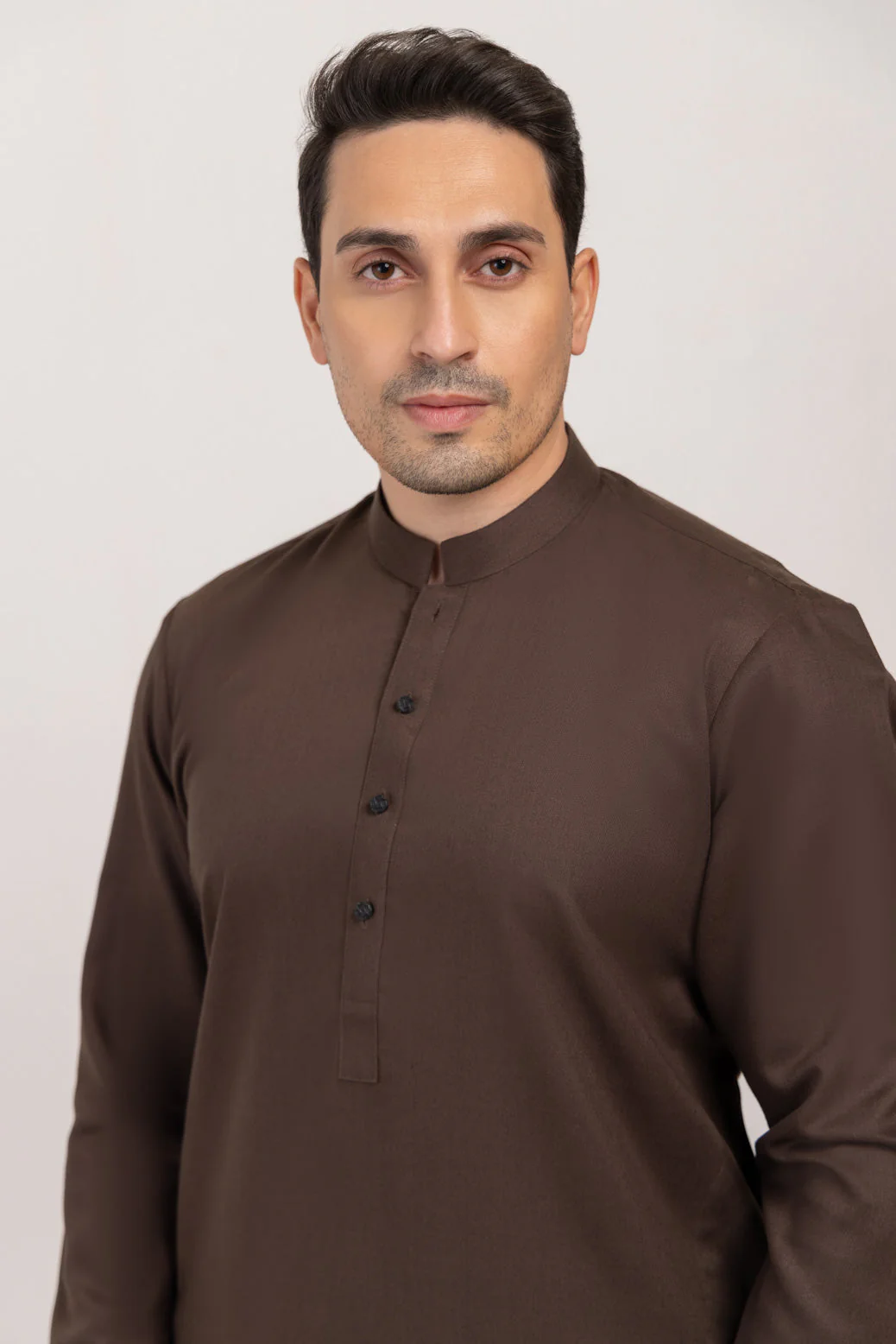 D-BROWN-BLENDED-SHALWAR SUIT  - (GSBW24-015) - Image 3