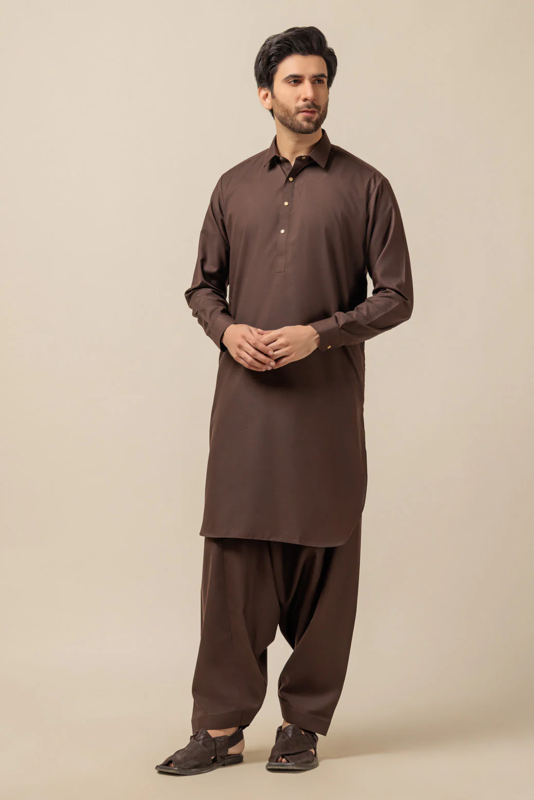 D-CHOCO-BLENDED-SHALWAR SUIT - (GSSW23-030) - Image 4