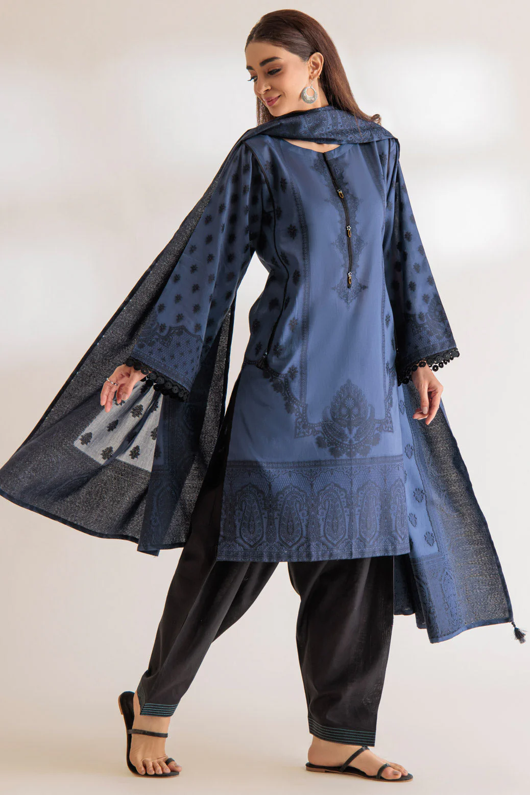 D-GREY-JACQUARD-3 PIECE (PWJ3233P11) - Image 3