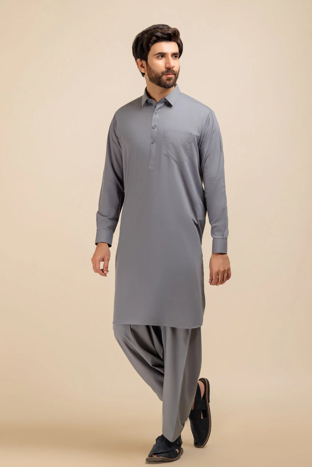 D-ICE-BLENDED-SHALWAR SUIT - (GSSR23-005) - Image 3