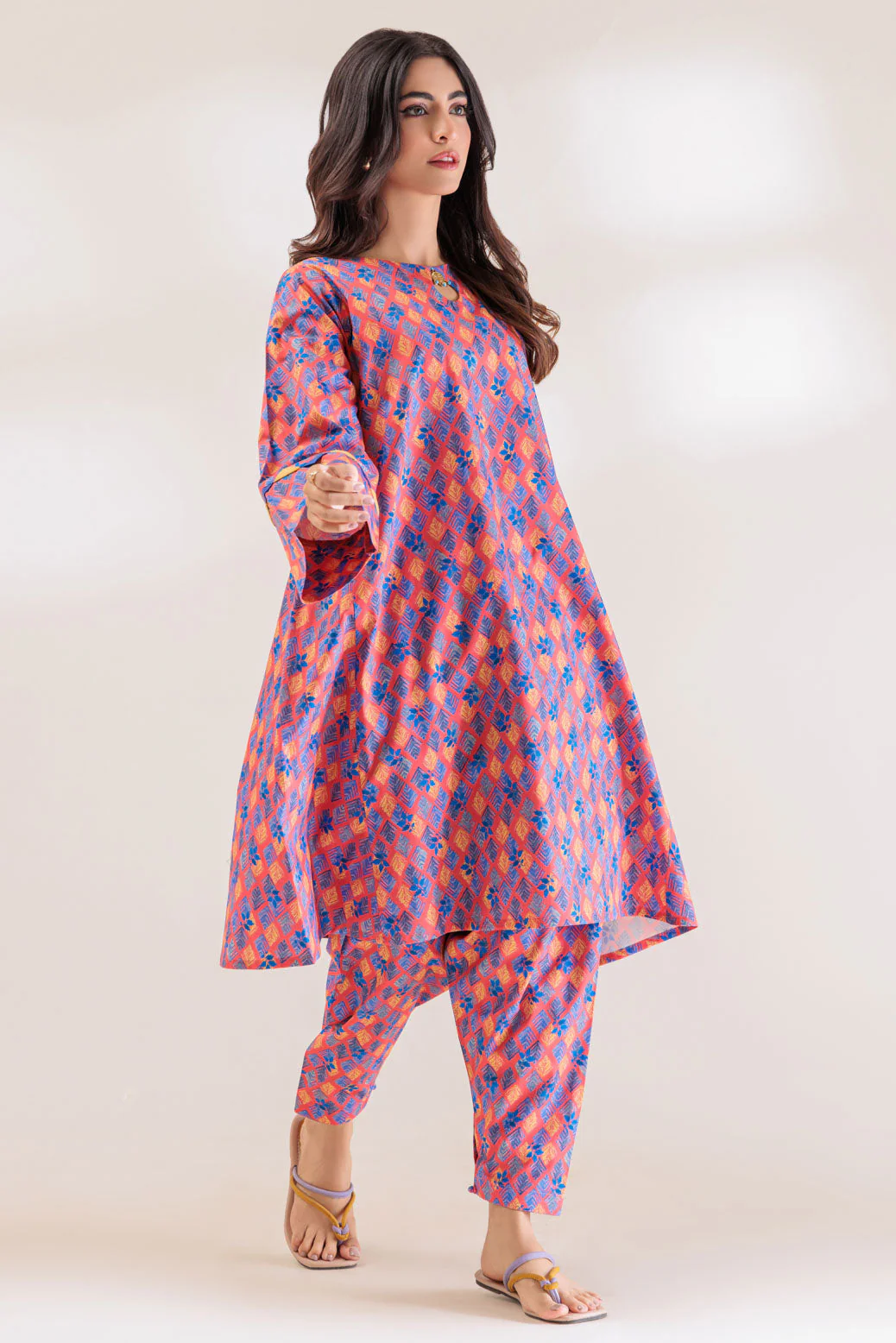 D-PINK-POPLIN-2 PIECE (WS6232P42) - Image 5