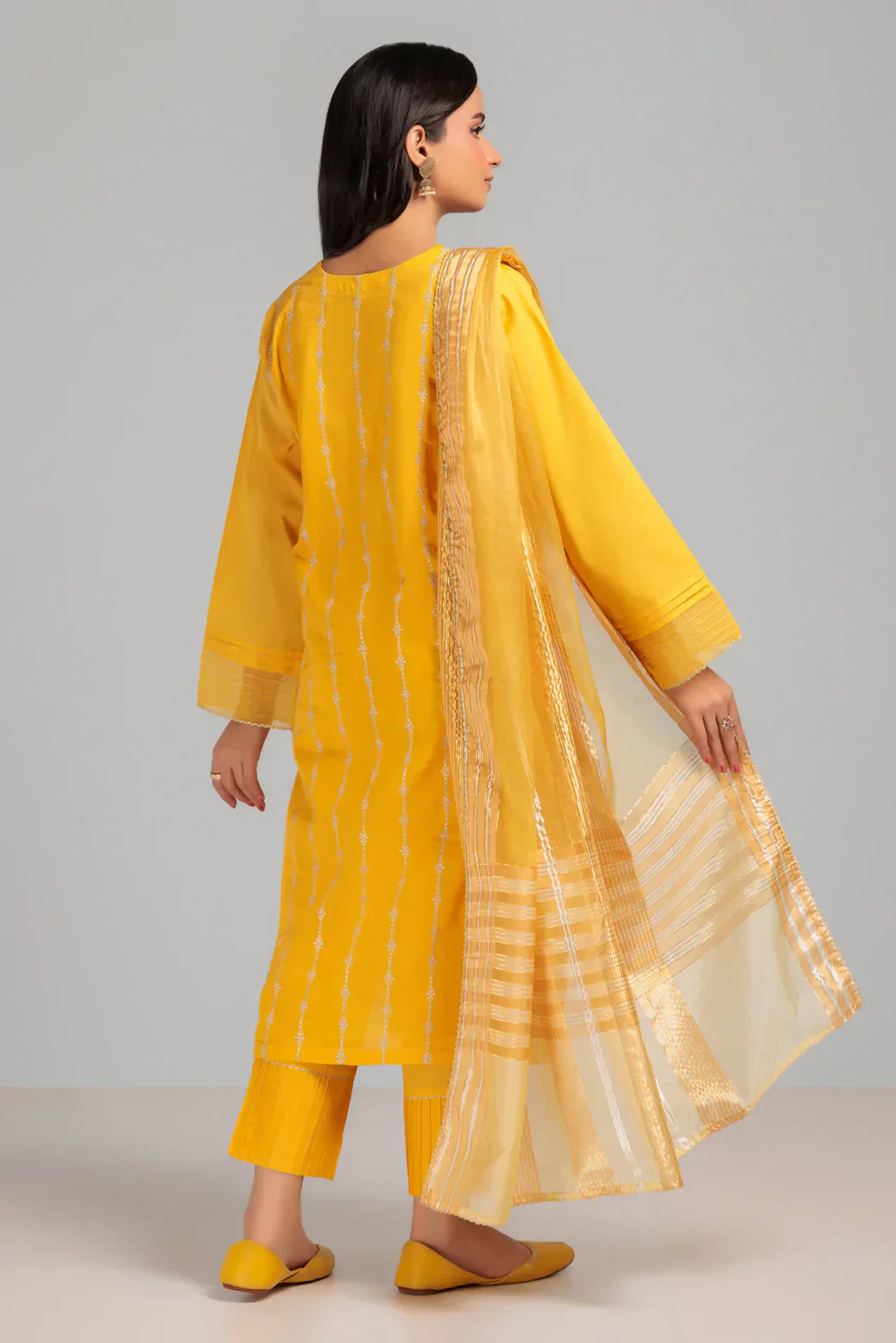 D-YELOW-CAMBRIC-3 PIECE (WHS223P06) - Image 5