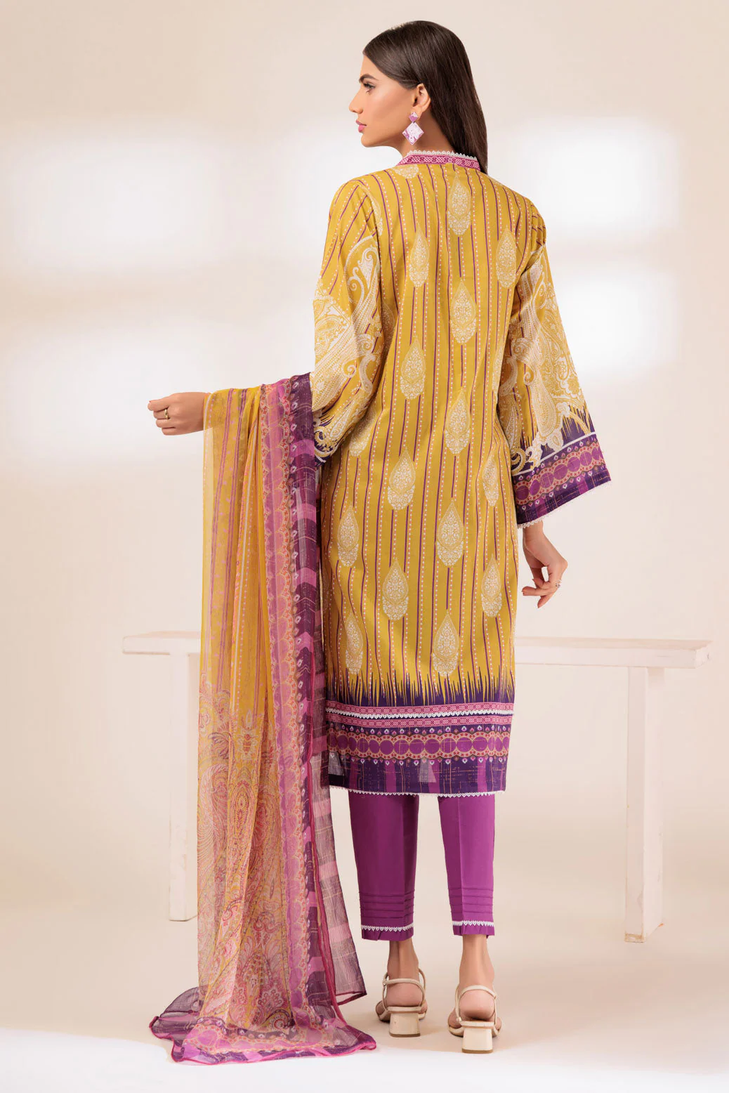 D-YELOW-LAWN-3 PIECE (SSS233P102) - Image 4