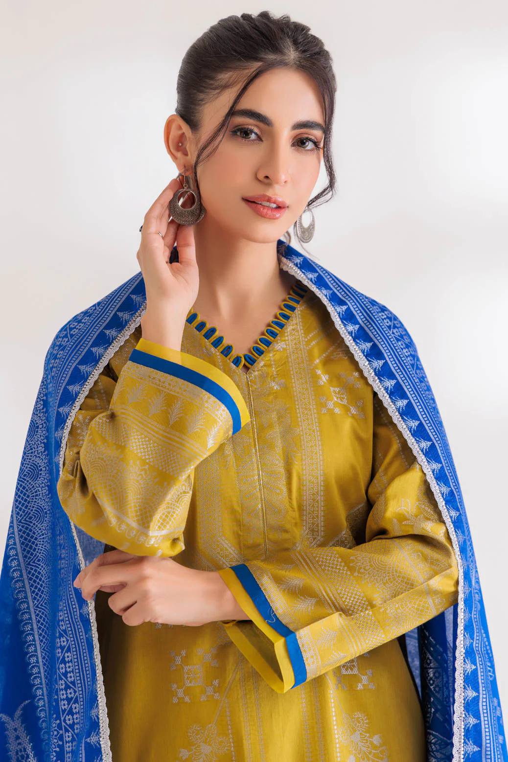 DHANI-JACQUARD-3 PIECE (PWJ5233P12) - Image 4