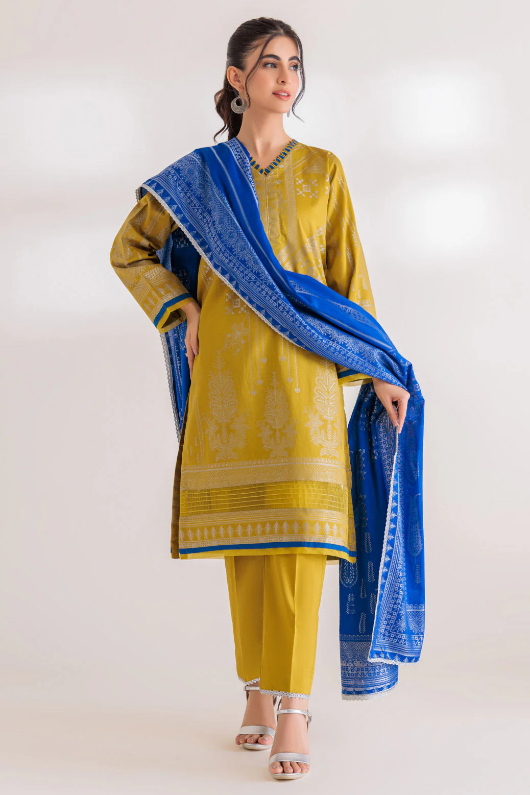 DHANI-JACQUARD-3 PIECE (PWJ5233P12) - Image 5