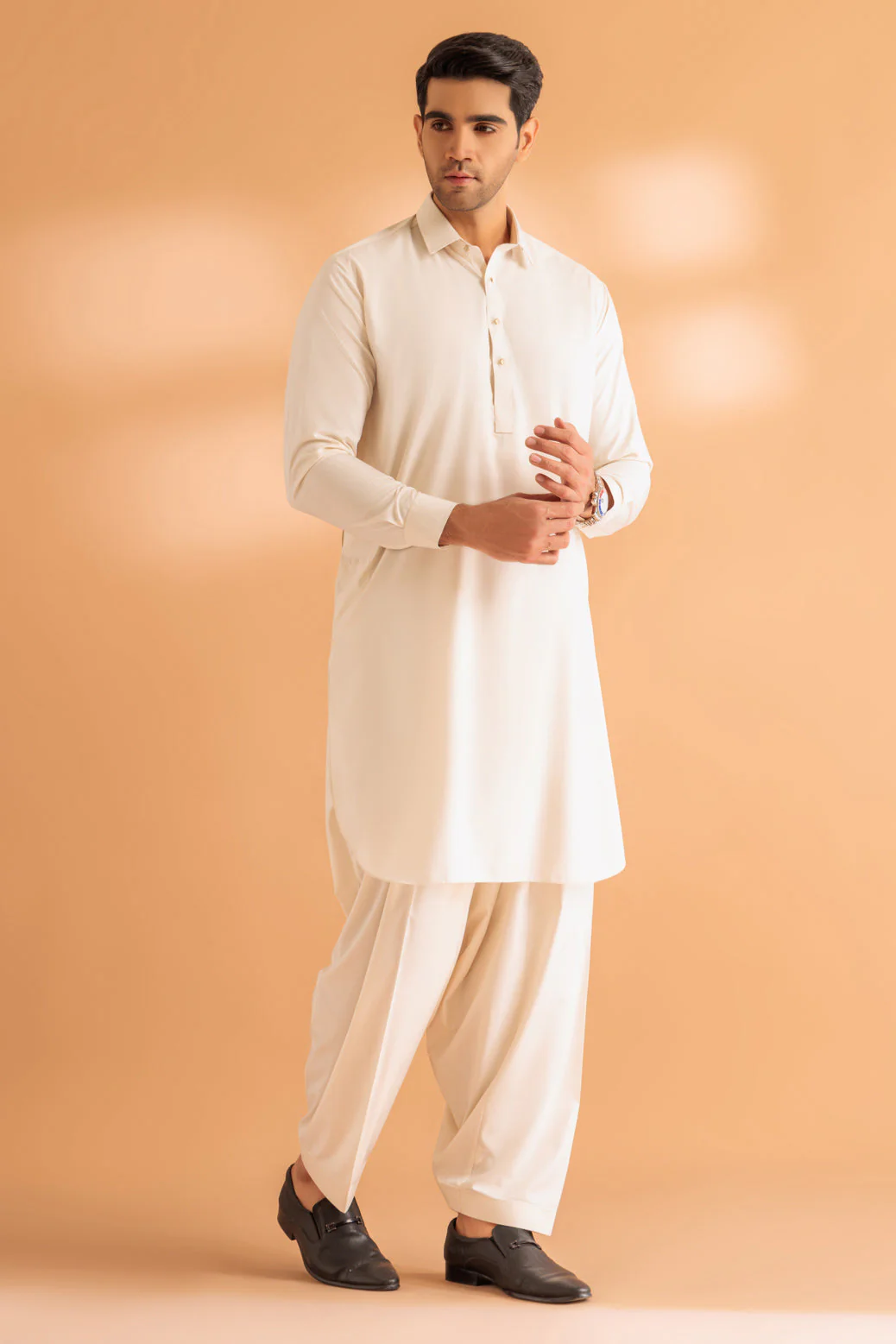 DOVE-BLENDED-SHALWAR SUIT - (GSSR24-011) - Image 4