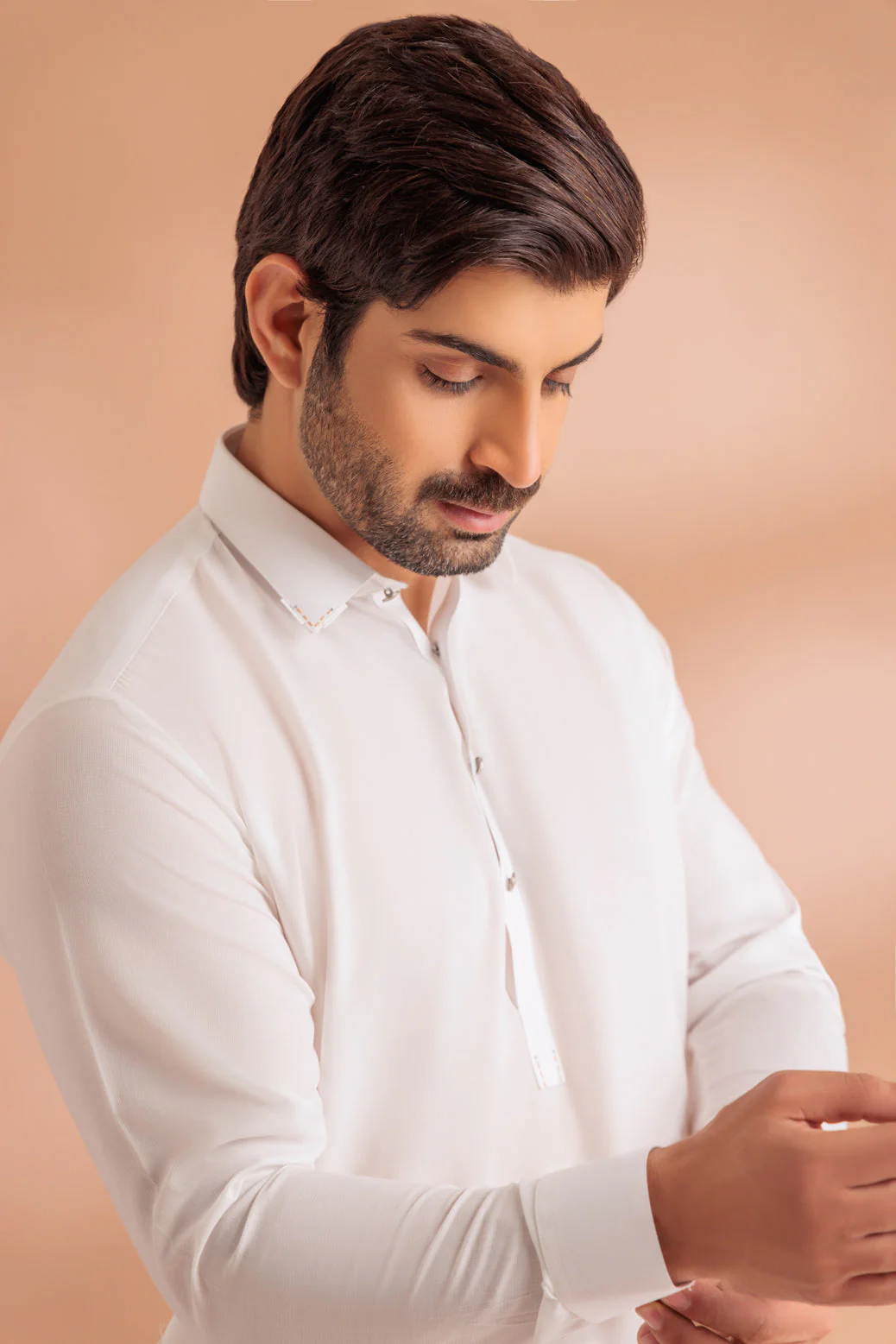 DOVE-BLENDED-SHALWAR SUIT - (GSSS24-006) - Image 3