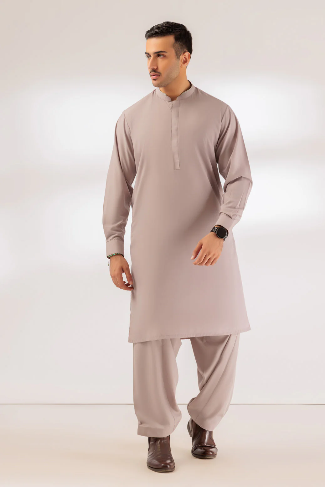 E-CLAY-BLENDED-KURTA SHALWAR - (KSRW24-010) - Image 5