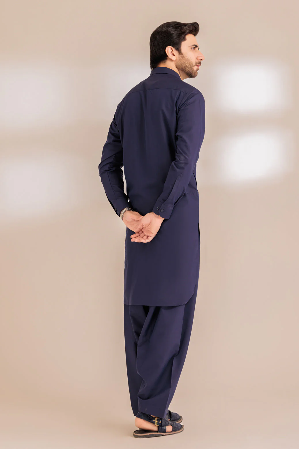 EGG-NOG-BLENDED-SHALWAR SUIT - (GSSS23-018) - Image 2