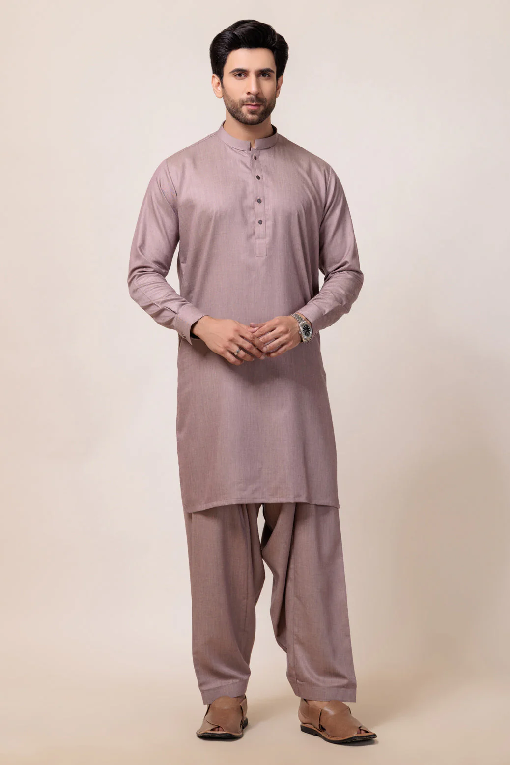 FAWN-BLENDED-SHALWAR SUIT  - (GSBW24-007) - Image 2