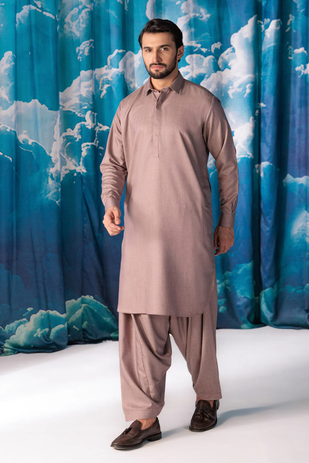 FAWN-BLENDED-SHALWAR SUIT  - (GSSW24-011) - Image 2