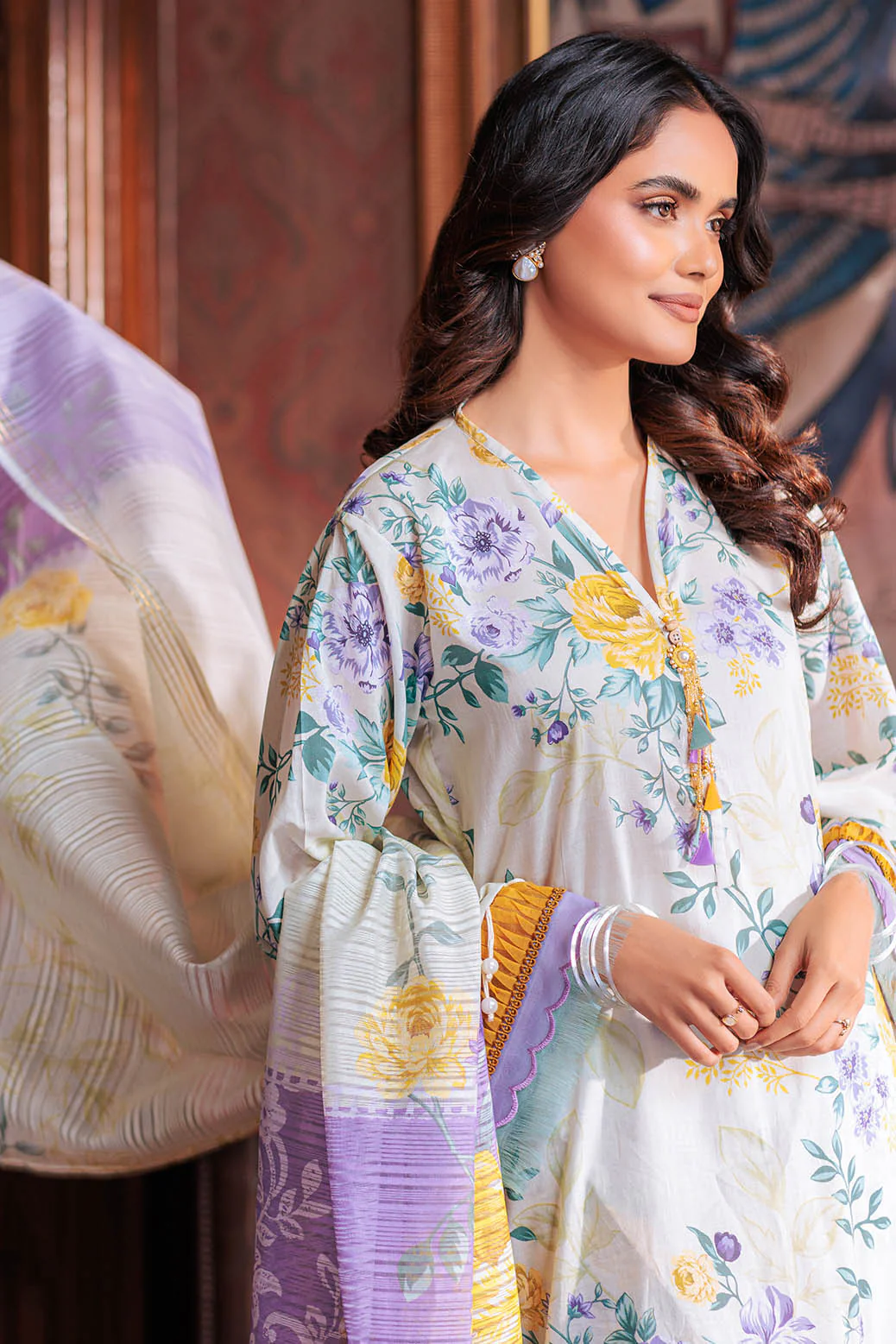FLORAL FANTACY - 3 PC (1S24P3P176) - Image 2