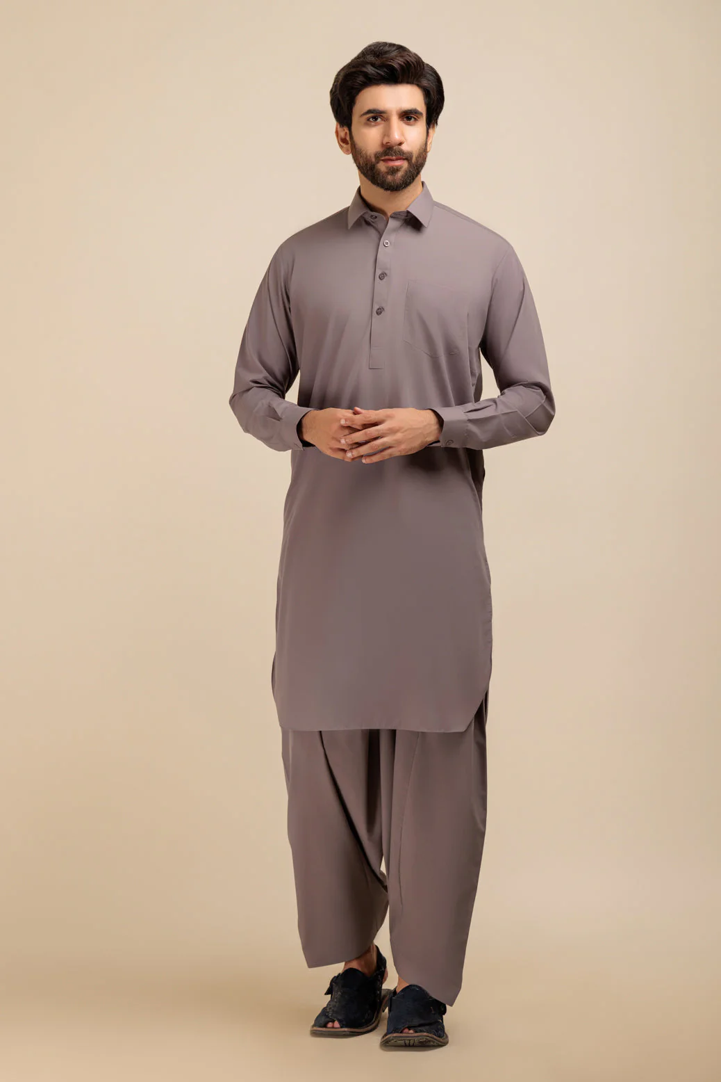 FOSSIL-BLENDED-SHALWAR SUIT - (GSSS23-033) - Image 3