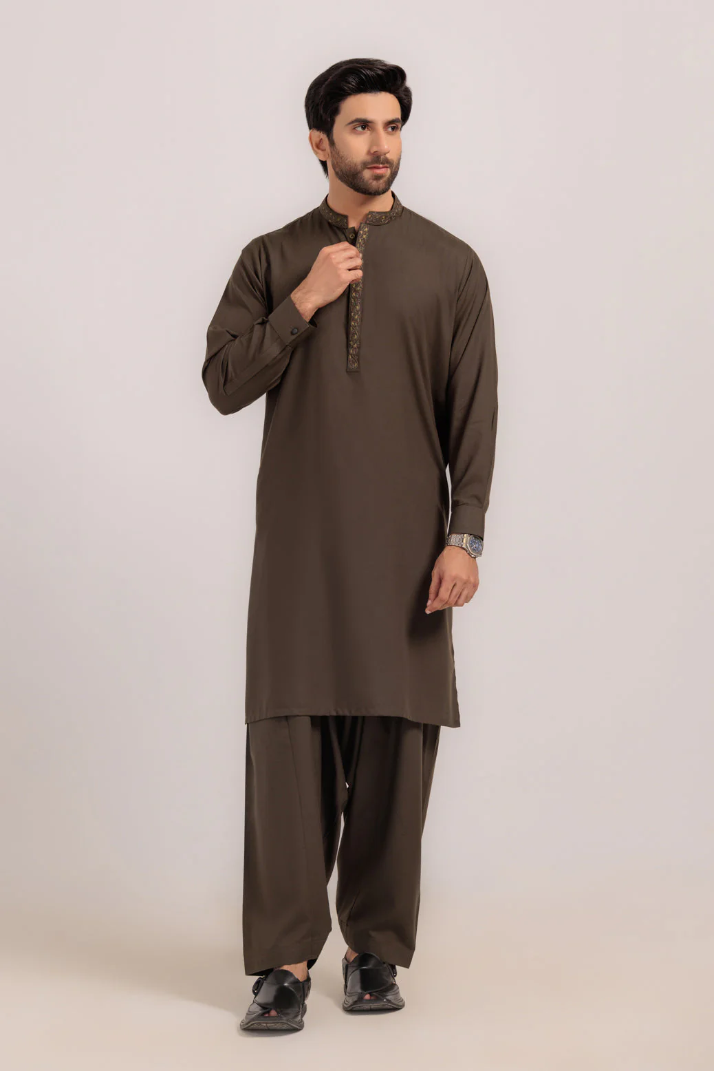 FROST-BLENDED-KURTA SHALWAR - (KSRW24-032) - Image 2