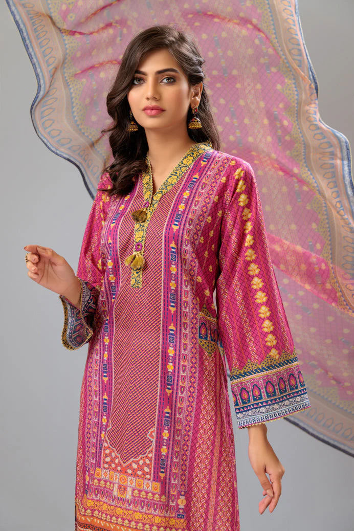FUCHSIA-LAWN-2 PIECE (SSS232P01) - Image 4