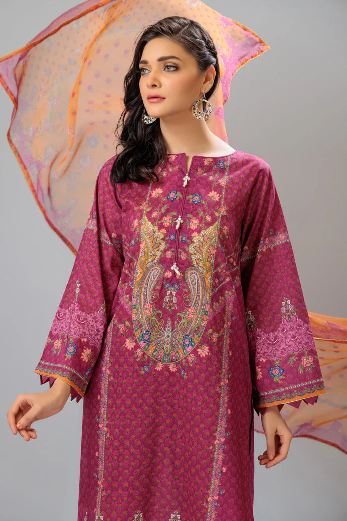 FUCHSIA-LAWN-3 PIECE (SSS233P12) - Image 3