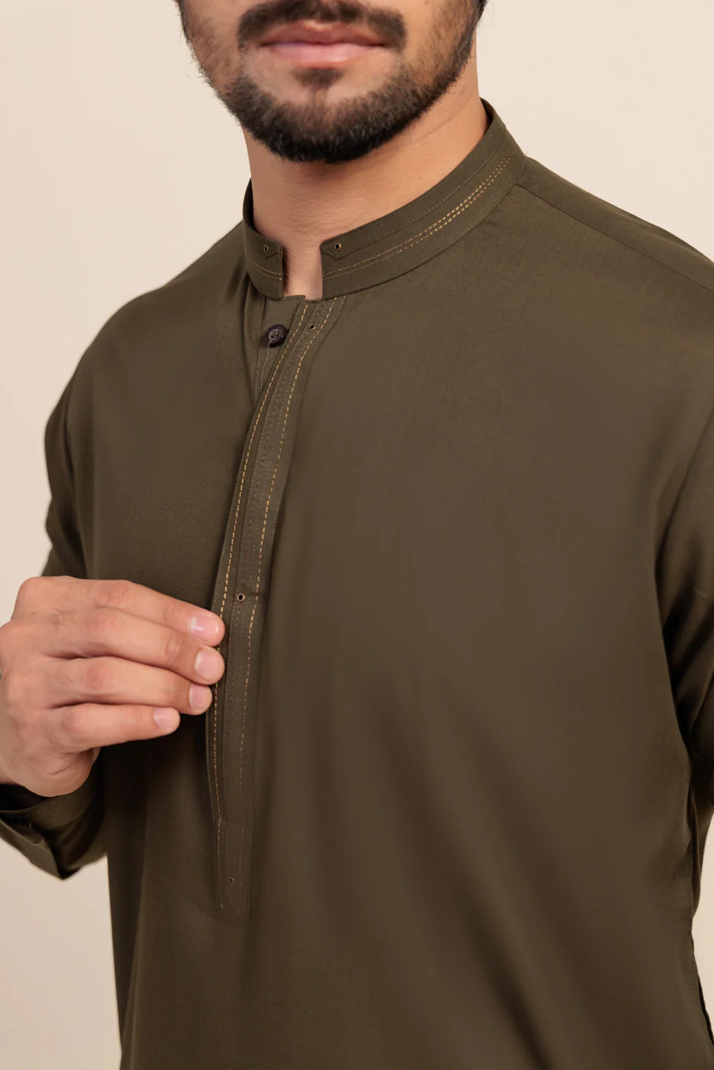 G-TEA-BLENDED-KURTA TROUSER - (KSR24-008) - Image 3