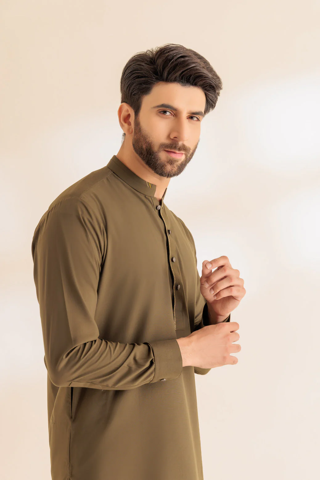 G-TEA-BLENDED-KURTA TROUSER - (KSS24-034) - Image 4