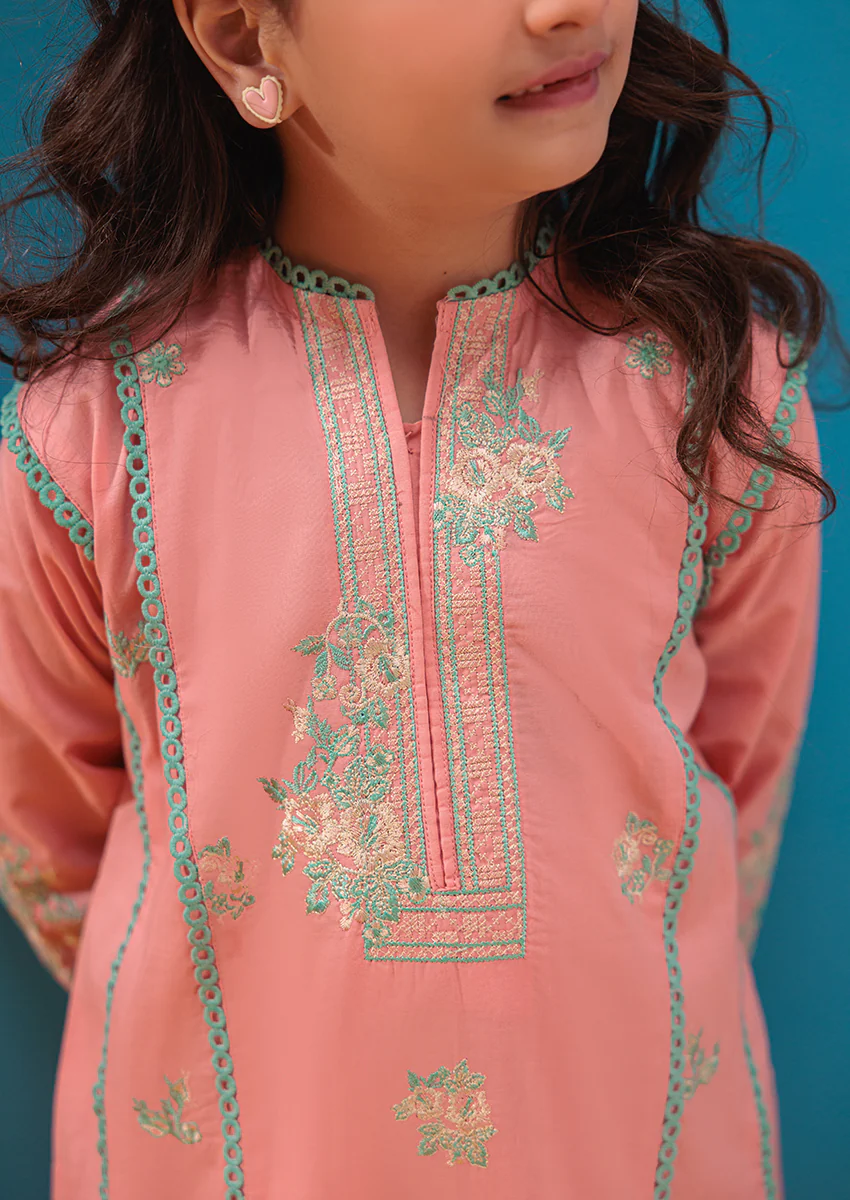 P-Pink - Lawn - 2 Piece (G25DE2002) - Image 3
